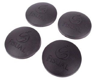 Non-Slip Speakers Isolation Pads In Black Finish