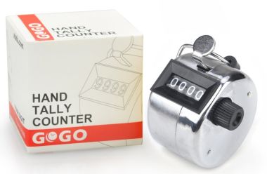 Long Life Sturdy Mechanical Hand Tally Counter Gogo Mechanical Hand Tally Counter With Black Screen