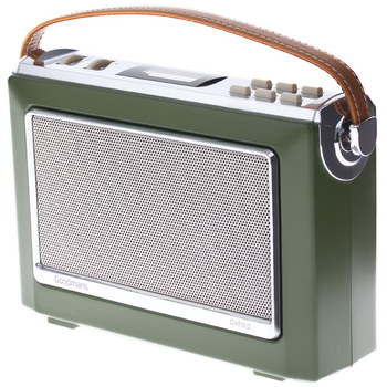 Retro 1960's DAB+ FM RDS Radio In Green Finish