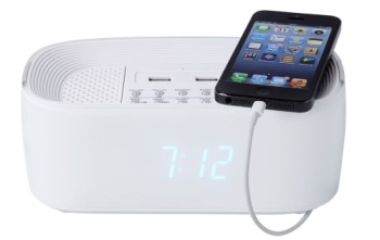 Wireless FM Radio Speaker Speaker With White Exterior
