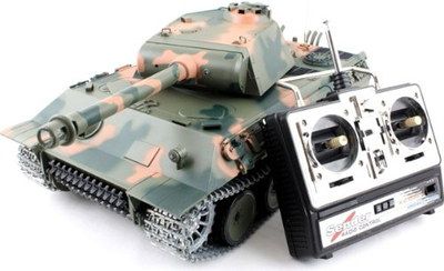 Panther Remote Control Battle Tank Remote Battle Tank With RC Box