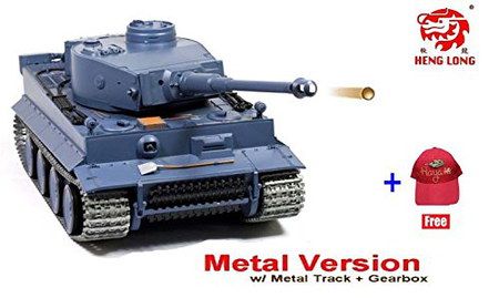 Multi-Directional Driving Heng Long RC Tank That Fires Tank That Fires With Free Green Hat