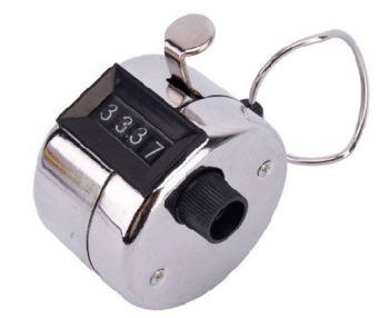 Kobwa Manual People Counter Clicker With Key Ring
