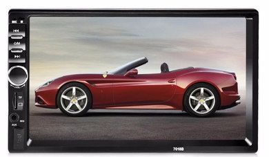7 Inch Double Din Car Stereo MP5 MP3 Hands Free Double Din Car Stereo MP5 MP3 With Broad Border