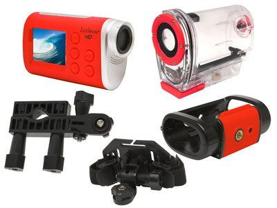 Lexibook 5 MP Move Wide Angle Camcorder In Red Exterior