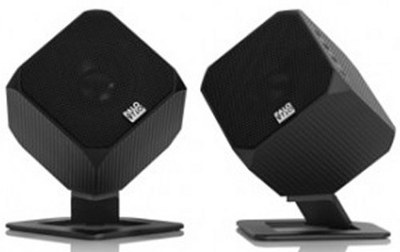 Danish USB PC Jitter Free Speakers Jitter Free Speakers x 2 in Black