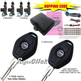 Locking Keyless Kit With Hopping Code