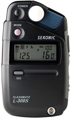 Camera Light Meter In Black