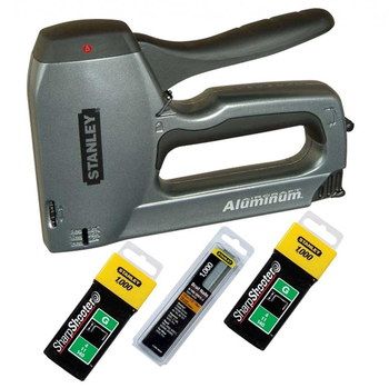 Heavy Duty Staple Nail Gun With Free Nails Staple Nail Gun With Free Nail Packs In Black