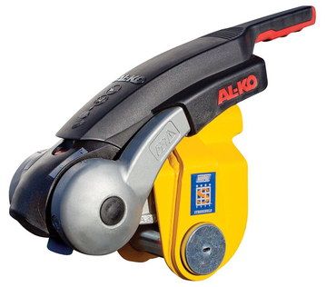 Deterrent Security Caravan Wheel Lock With Hitch Stronghold Caravan Wheel Lock With Hitch With Black Lever