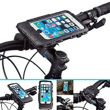 Smartphone Handlebar Mount Helix On Black Cycle