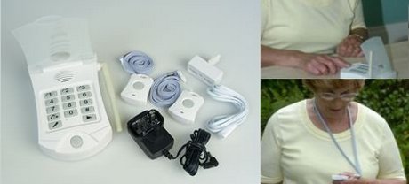 Wireless Panic Button For Elderly With Cables