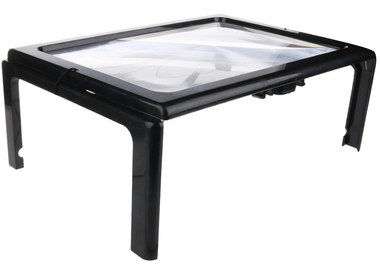 Easy To Use Hands-Free LED Magnifier Hands-Free LED Magnifier With Dark Finish