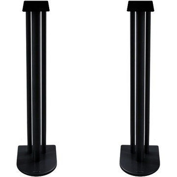 Rigid Surround Sound Speaker Stands In All Black