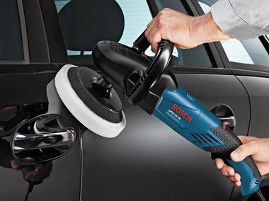 6 Speed Pro Orbital Polisher Machine Ergonomic Orbital Polishing Machine In Blue And Black