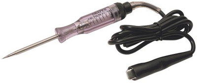 Insulated Car Circuit Tester For DC Power Heavy Duty Car Circuit Tester For DC With Black Cable