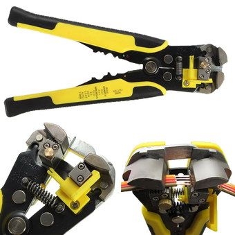Self Adapt Pliers Electrical Crimping Tool Electrical Crimping Tool In Orange Finish