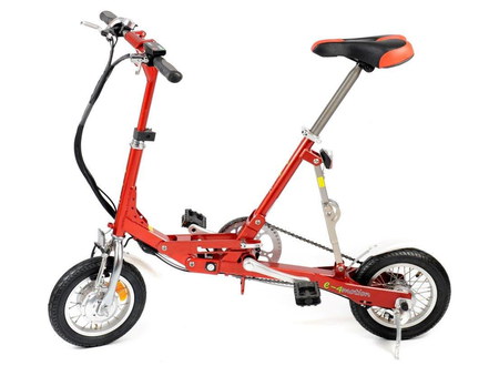 FAssisted Bicycle In Vibrant Red