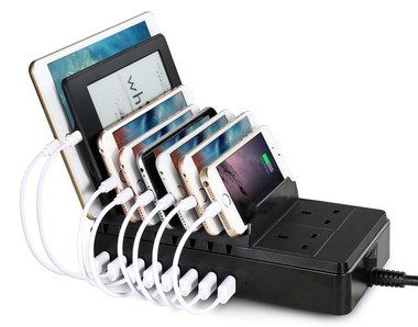 IC Chip USB Desktop Charging Station Mobile Gadget USB Desktop Charging Station