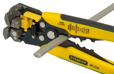 Crimp Function DIY Wire Stripper Strong Fat-Max DIY Wire Stripper In Yellow