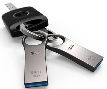 Water Proof USB 3 Stick 64 GB On Key Chain