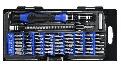 Magnetic Precision Screwdriver In Blue Finish