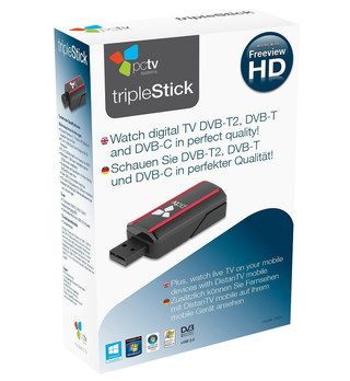 DVB-T2 Nano TV USB Stick In White Box