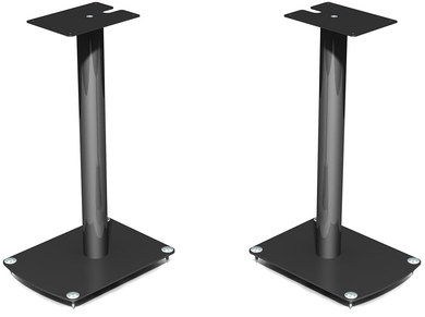 Smart Surround Sound Speaker Stands With Black Finish