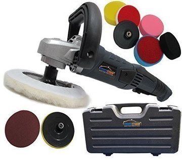 3000 RPM Powerful Car Machine Polisher 1200W Car Machine Polisher In Black