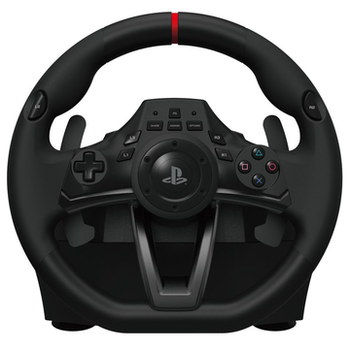 270 Degrees Steering Wheel For PS4 Ergonomic Steering Wheel For PS4 In All Black