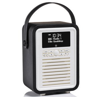 Budget DAB Digital Radio With Leather Strap